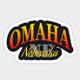 City Pride: Omaha, Nebraska Sticker